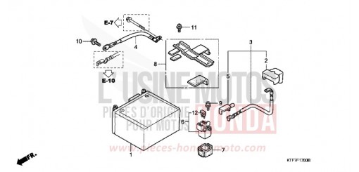 BATTERIE SH1256 de 2006